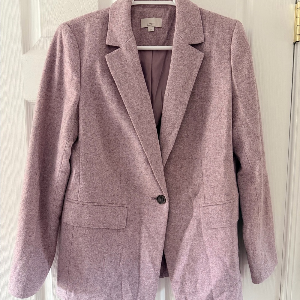 LOFT Women's Mauve Blazer